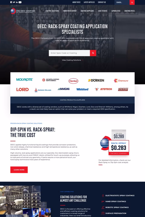 The-Decc-Company Homepage 1440px