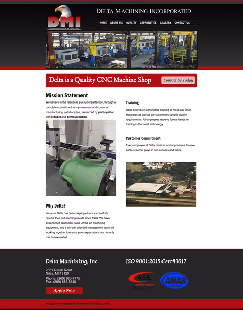 Delta-Machining Homepage 1440px