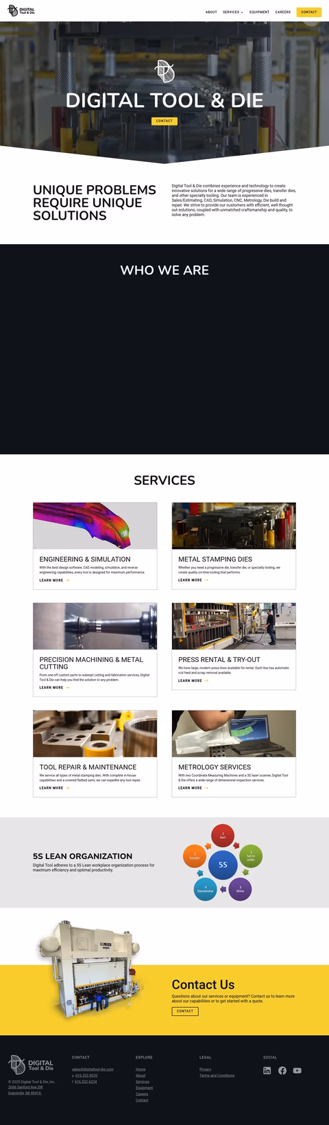 Digital-Tool-Die Homepage 1440px