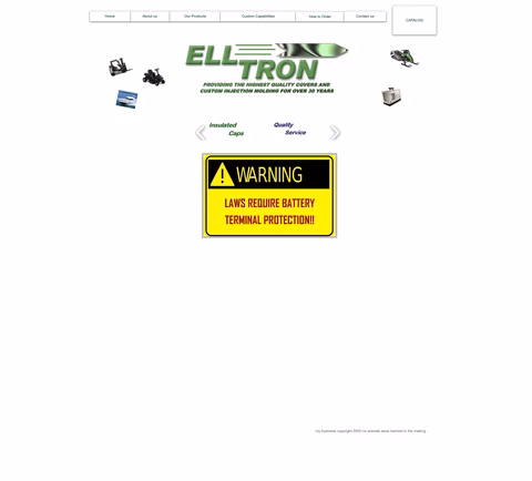 Elltron Homepage 1440px