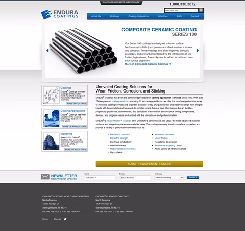 Endura-Coatings Homepage 1440px
