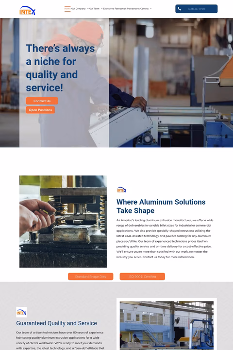 International-Extrusions Homepage 1440px