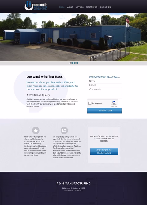 F-H-Manufacturing Homepage 1440px