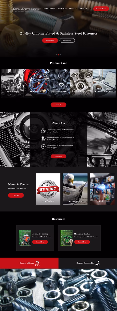 Gardner-Westcott-Company Homepage 1440px