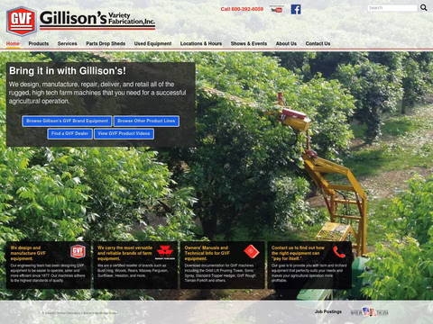 Gillisons-Variety-Fabrication Homepage 1440px