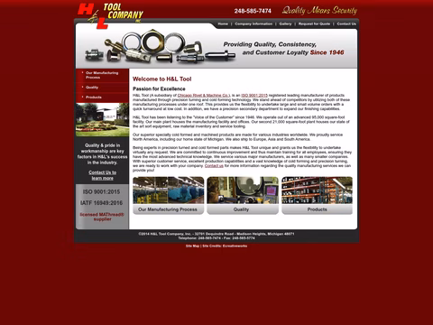 H-L-Tool-Company Homepage 1440px