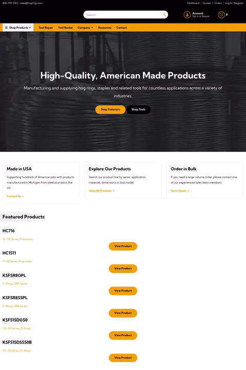 King-Steel-Fasteners Homepage 1440px