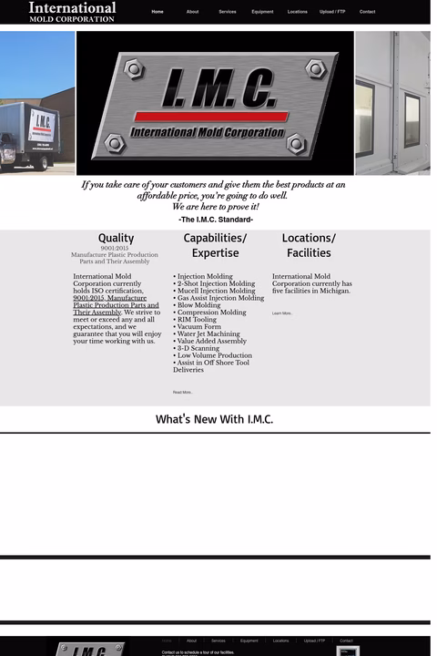 International-Mold-Corporation Homepage 1440px