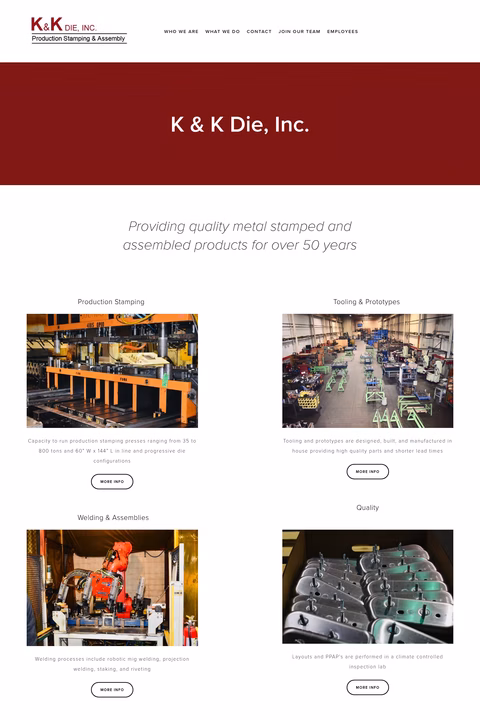 K-K-Die-Inc Homepage 1440px