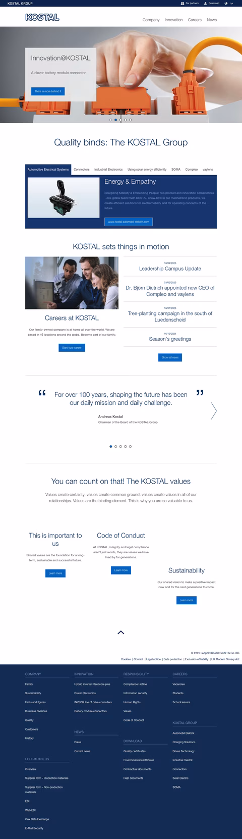 Kostal-Group En-Gb/ 1440px