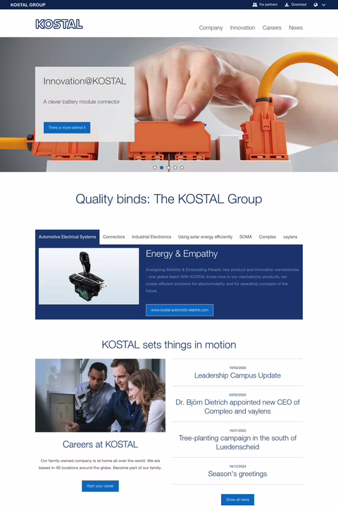 Kostal-Group En-Gb/ 1440px