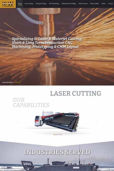 K-W-Tool-Machine Homepage 1440px