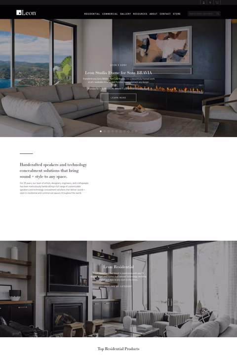 Leon-Speakers Homepage 1440px