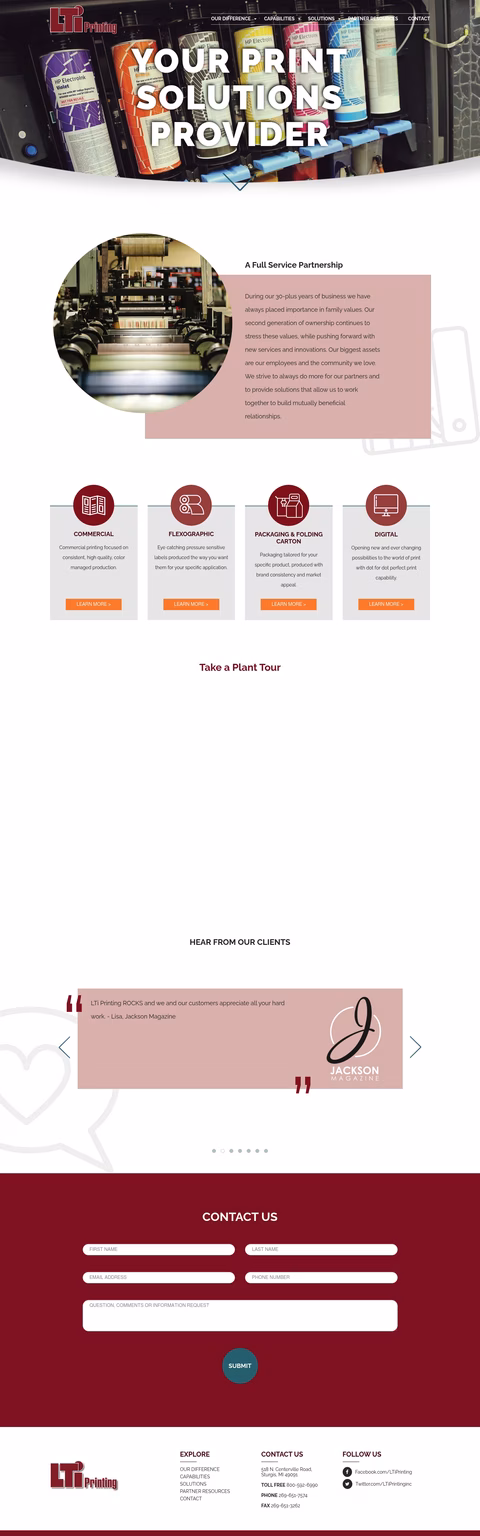 Lti-Printing Homepage 1440px