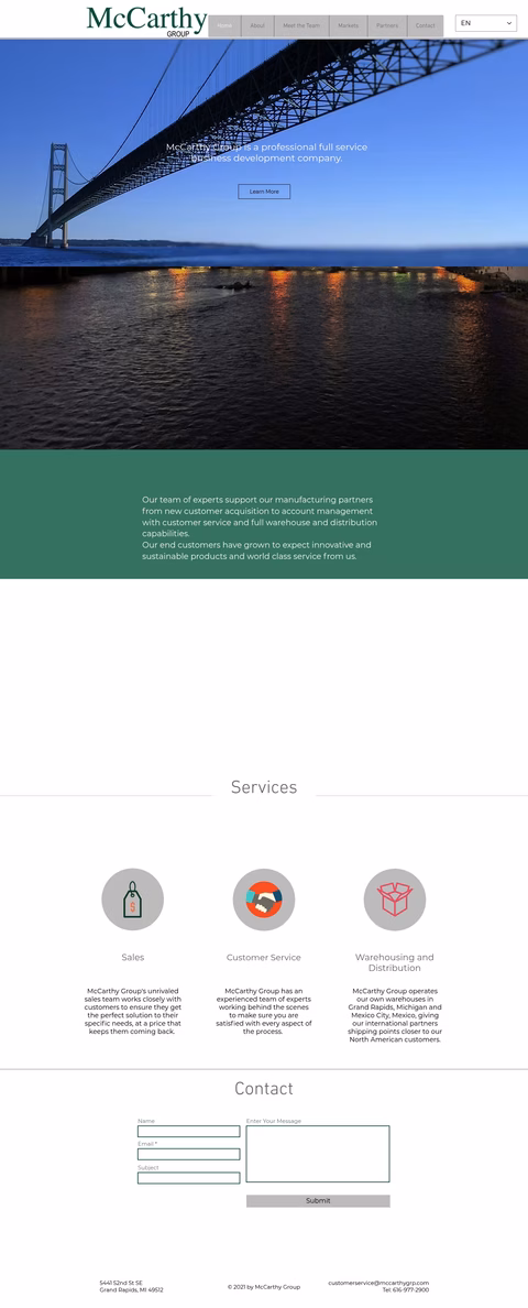 Mccarthy-Group Homepage 1440px