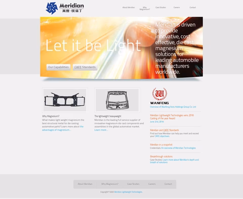 Meridian-Technologies Homepage 1440px
