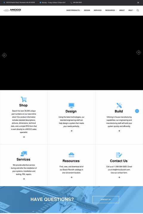 Micco-Lucent Homepage 1440px