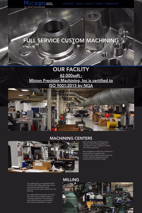 Micron-Precision-Machining Homepage 1440px