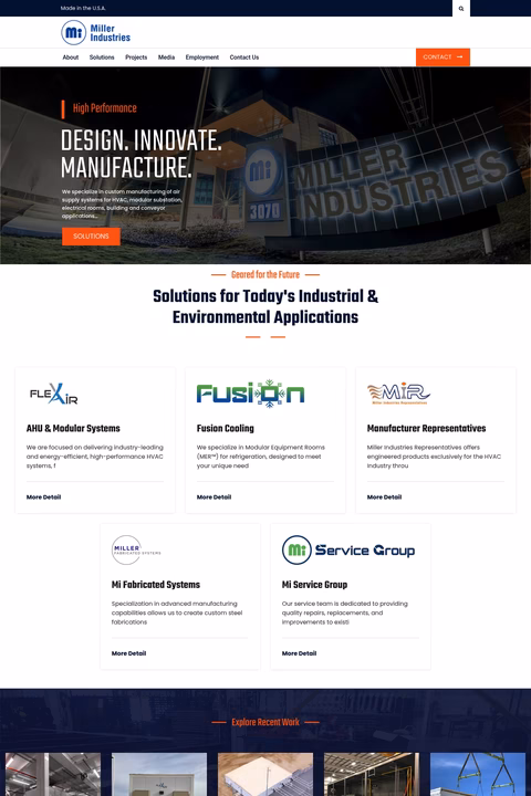 Miller-Industries Homepage 1440px