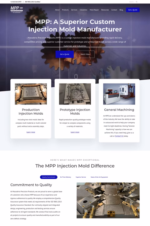 Mpp-Corporation Homepage 1440px