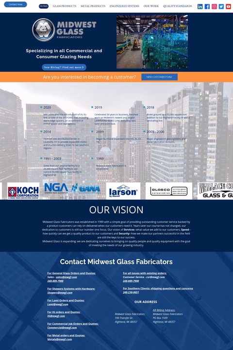 Midwest-Glass-Fabricators Homepage 1440px