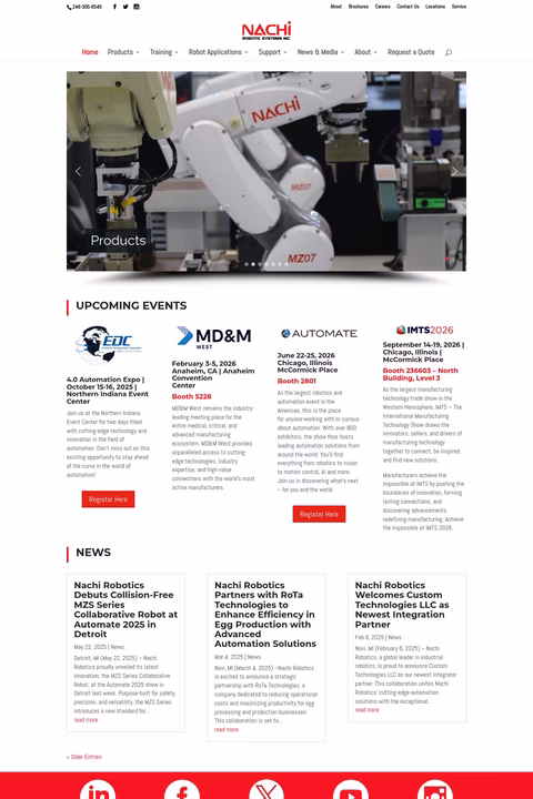 Nachi-Robotic-Systems Homepage 1440px