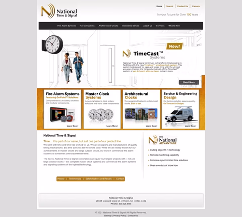 National-Time-Signal Homepage 1440px