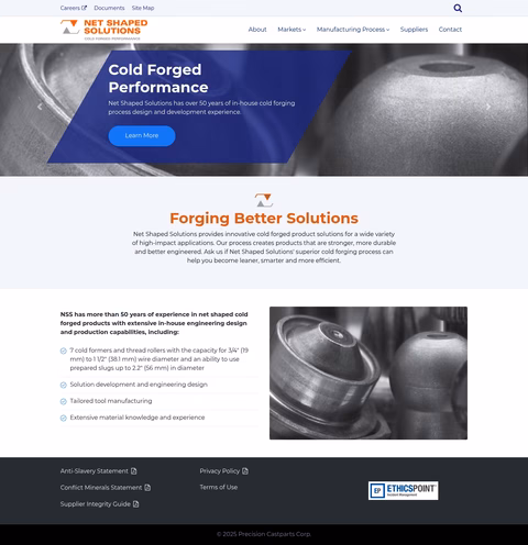 Net-Shaped-Solutions Homepage 1440px