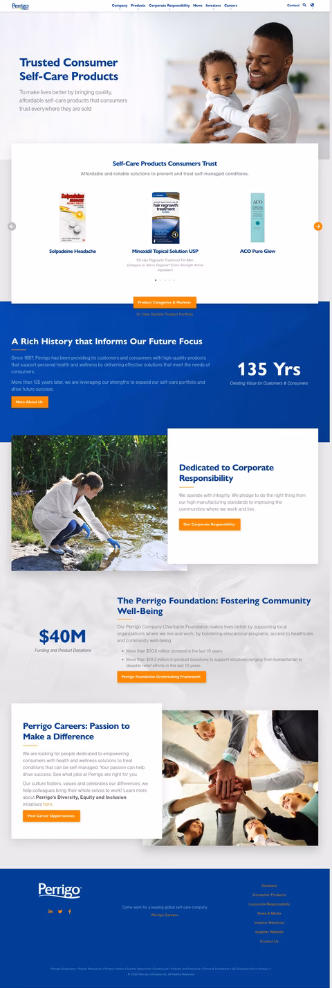 Perrigo-Company Homepage 1440px