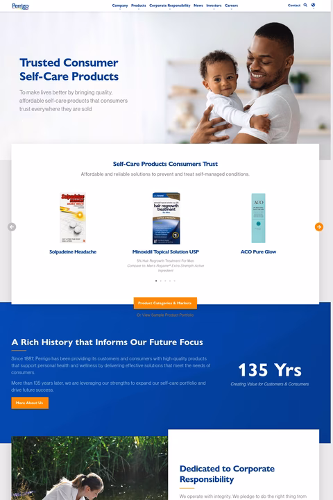 Perrigo-Company Homepage 1440px