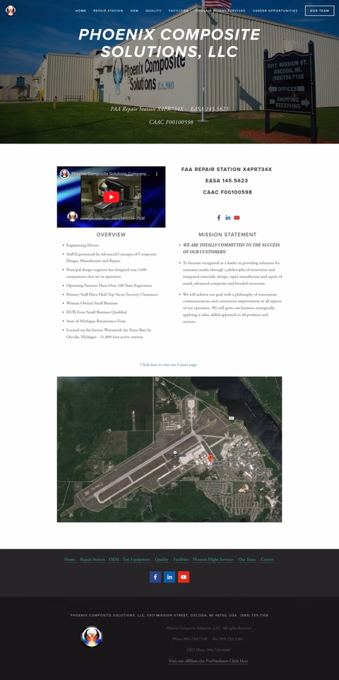 Phoenix-Composite-Solutions Homepage 1440px