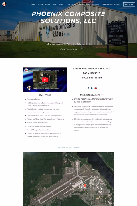 Phoenix-Composite-Solutions Homepage 1440px