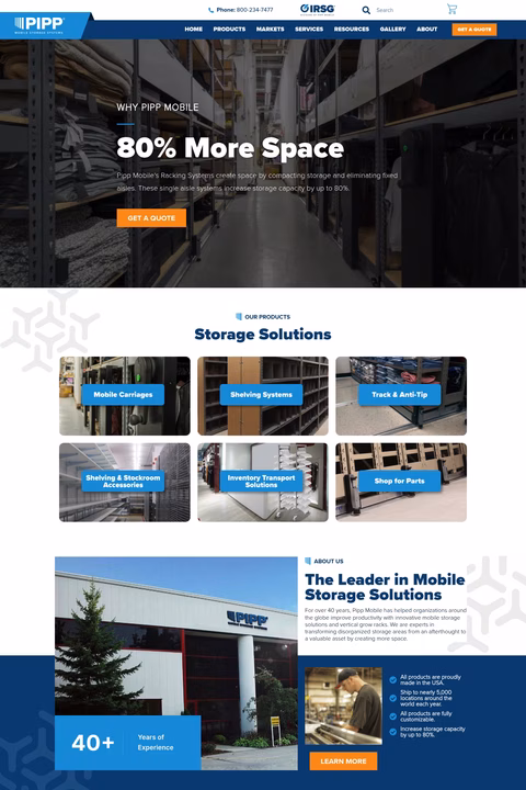 Pipp-Mobile-Storage-Systems Homepage 1440px