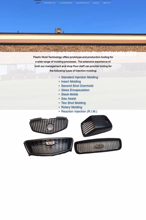 Plastic-Mold-Technology Homepage 1440px