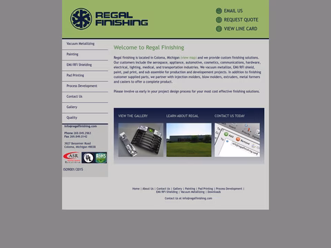Regal-Finishing Homepage 1440px