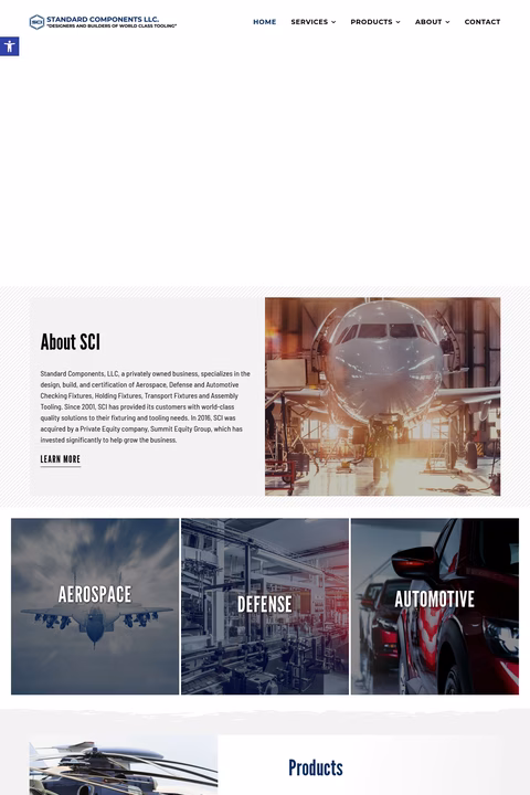 Standard-Components Homepage 1440px