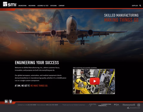 Skilled-Manufacturing-Inc Homepage 1440px