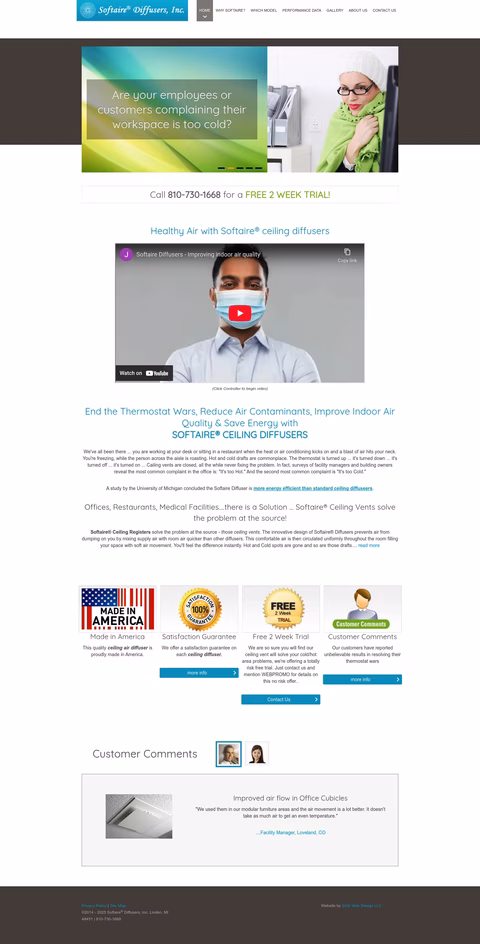 Softaire-Diffusers Homepage 1440px