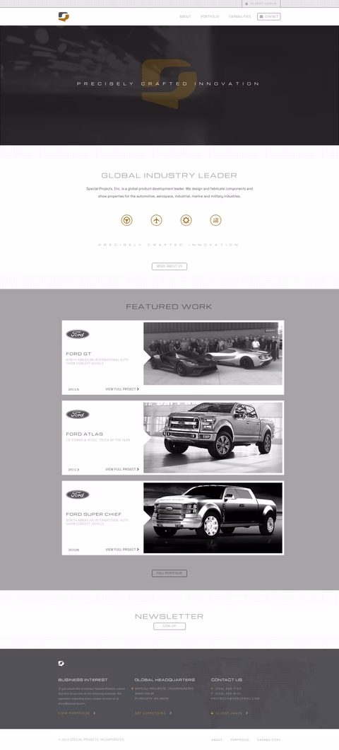 Special-Projects-Inc Homepage 1440px