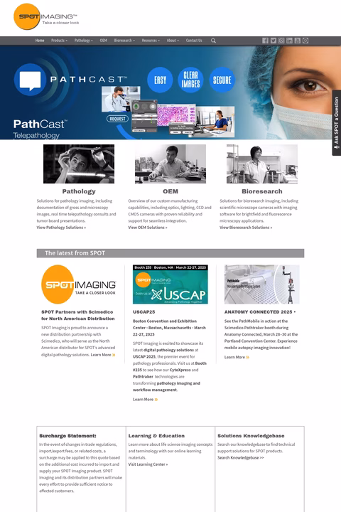 Spot-Imaging-Solutions Homepage 1440px