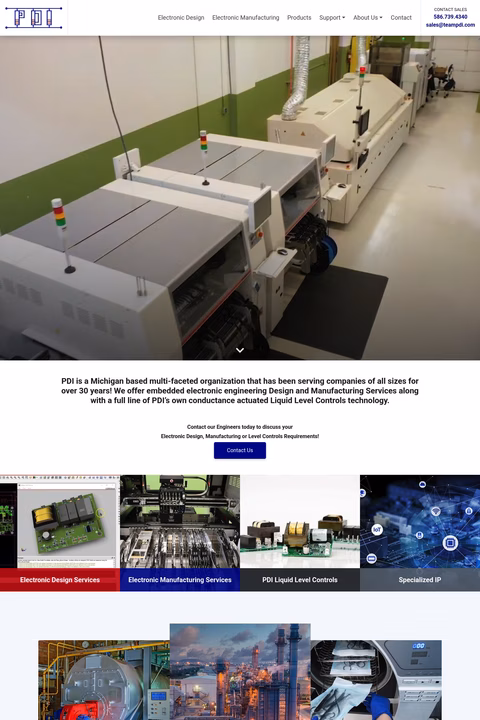 Proto-Design-Inc Homepage 1440px