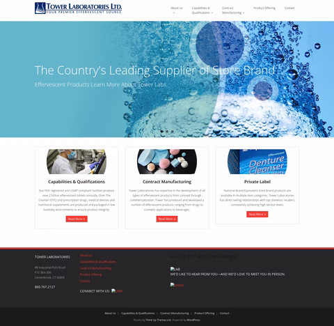 Tower-Laboratories Homepage 1440px