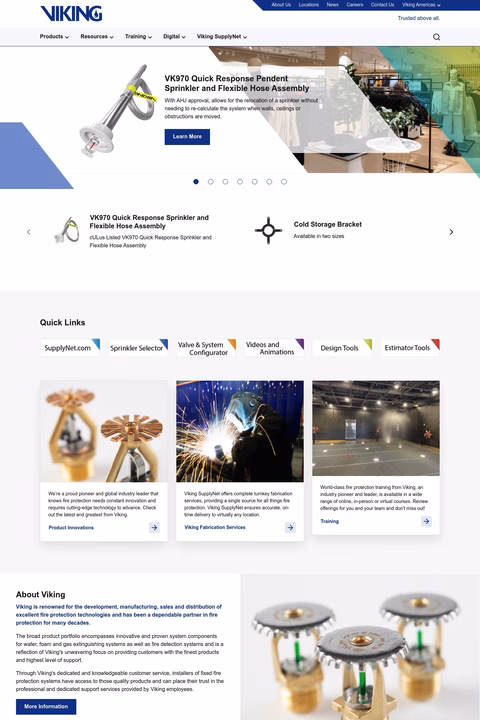Viking-Group Homepage 1440px