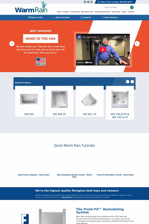 Warm-Rain-Corporation Homepage 1440px