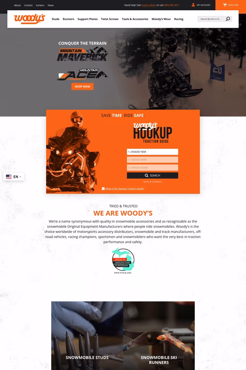 Woodys-Inc Homepage 1440px