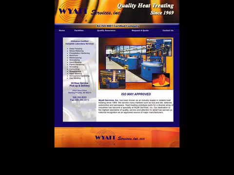 Wyatt-Services Homepage 1440px