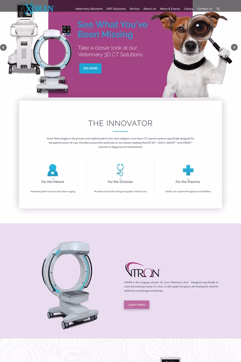 Xoran-Technologies Homepage 1440px