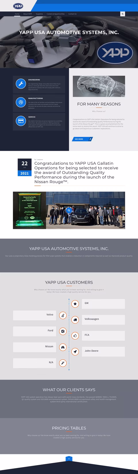 Yapp-Usa-Automotive-Systems Homepage 1440px