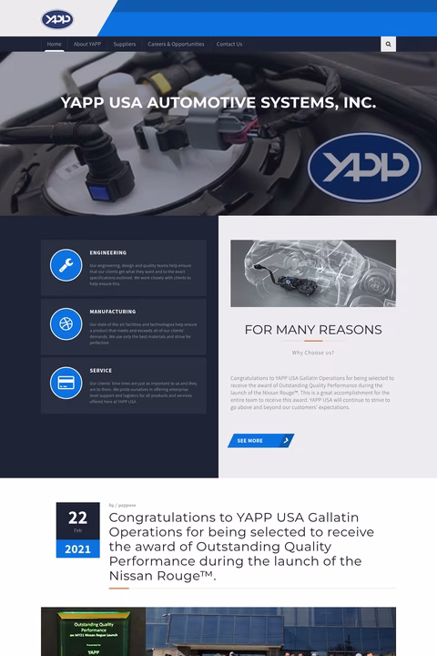 Yapp-Usa-Automotive-Systems Homepage 1440px