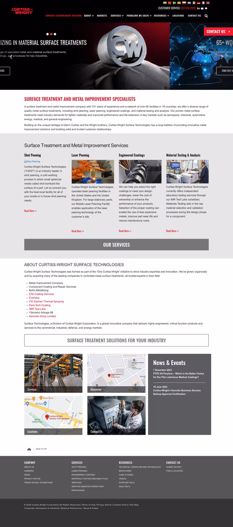 Curtiss-Wright-Surface-Technologies Homepage 1440px